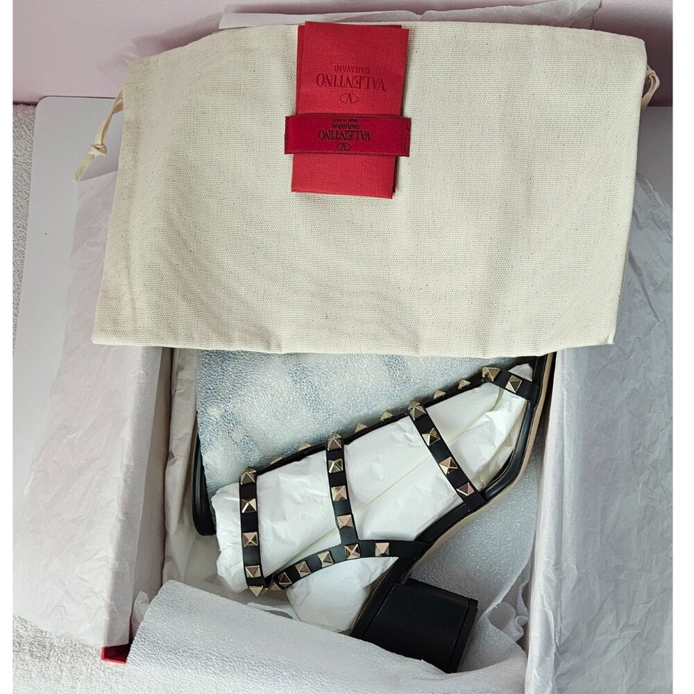 Valentino City Block Rockstud Sandal - Picture 3 of 7